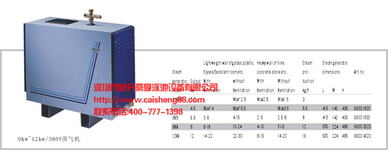 桑拿設(shè)備,濕蒸機(jī),濕蒸房帝夢大功率蒸汽機(jī)